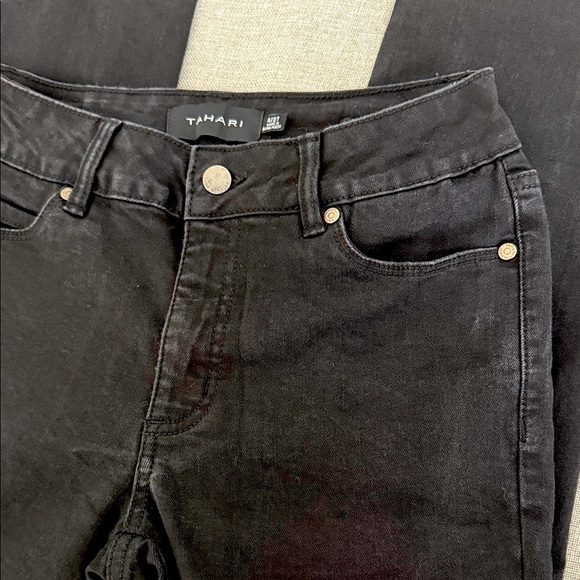 Tahari Women's Black Skinny Jeans - Picture 6 of 7